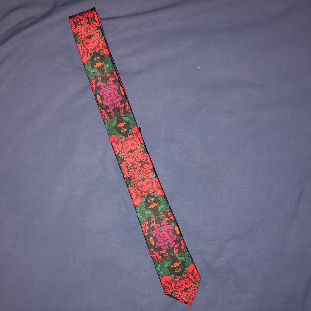 Topman Floral Slim Tie